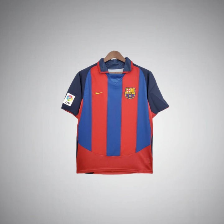 03/04 FC Barcelona Home Kit - Premium Quality Kits at Football Monarch