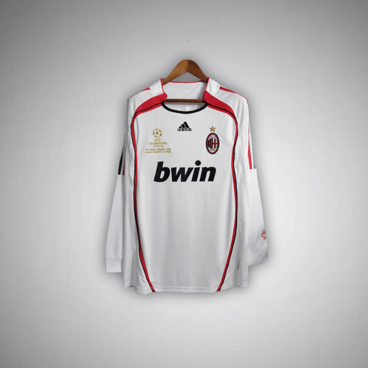 06/07 AC Milan Away Premium Long Sleeve Kit - Premium Quality Kits at Football Monarch