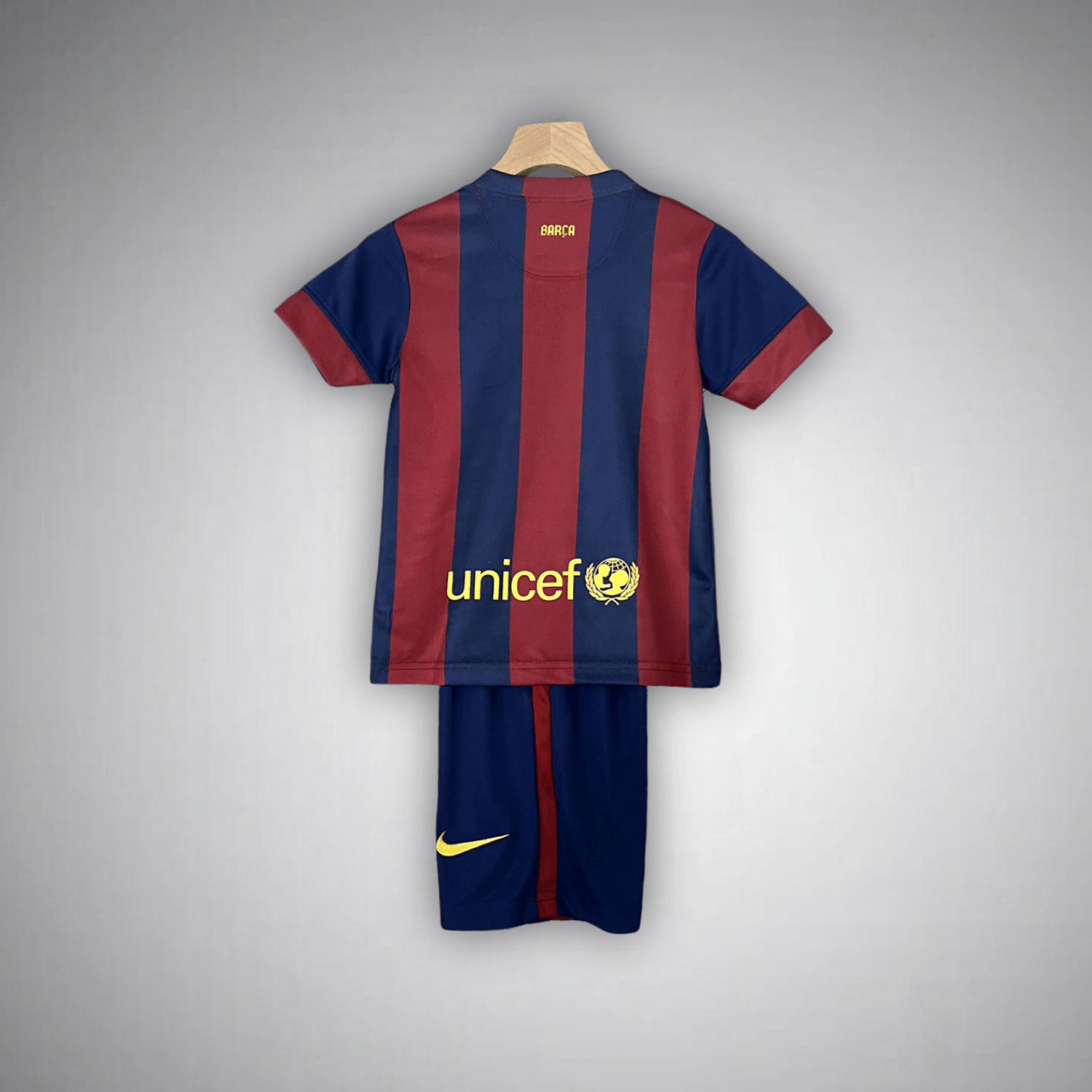 14/15 FC Barcelona Home Kids Size Kit - Premium Quality Kits at Football Monarch