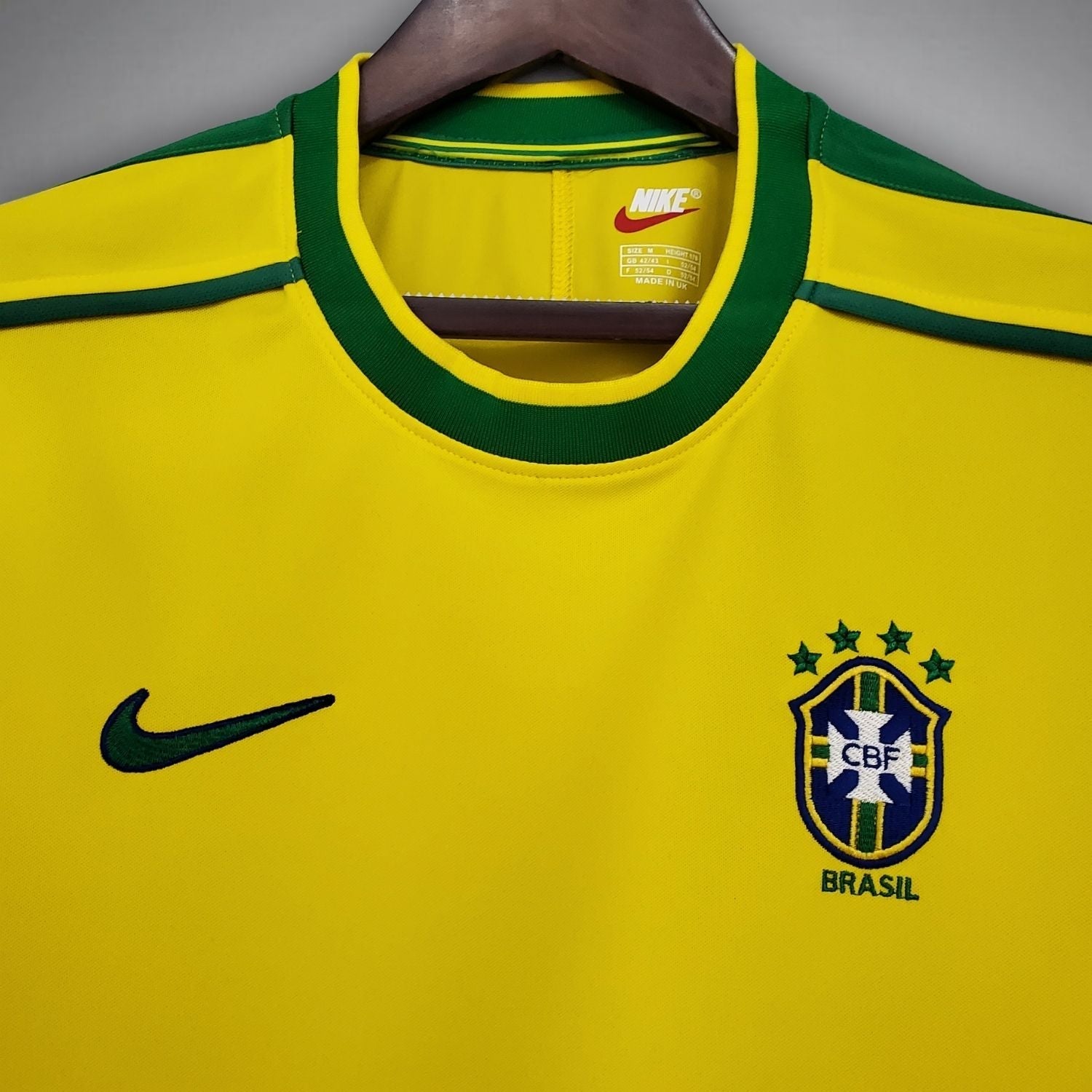 1998 Brazil Home Kit - Premium Quality Kits at Football Monarch