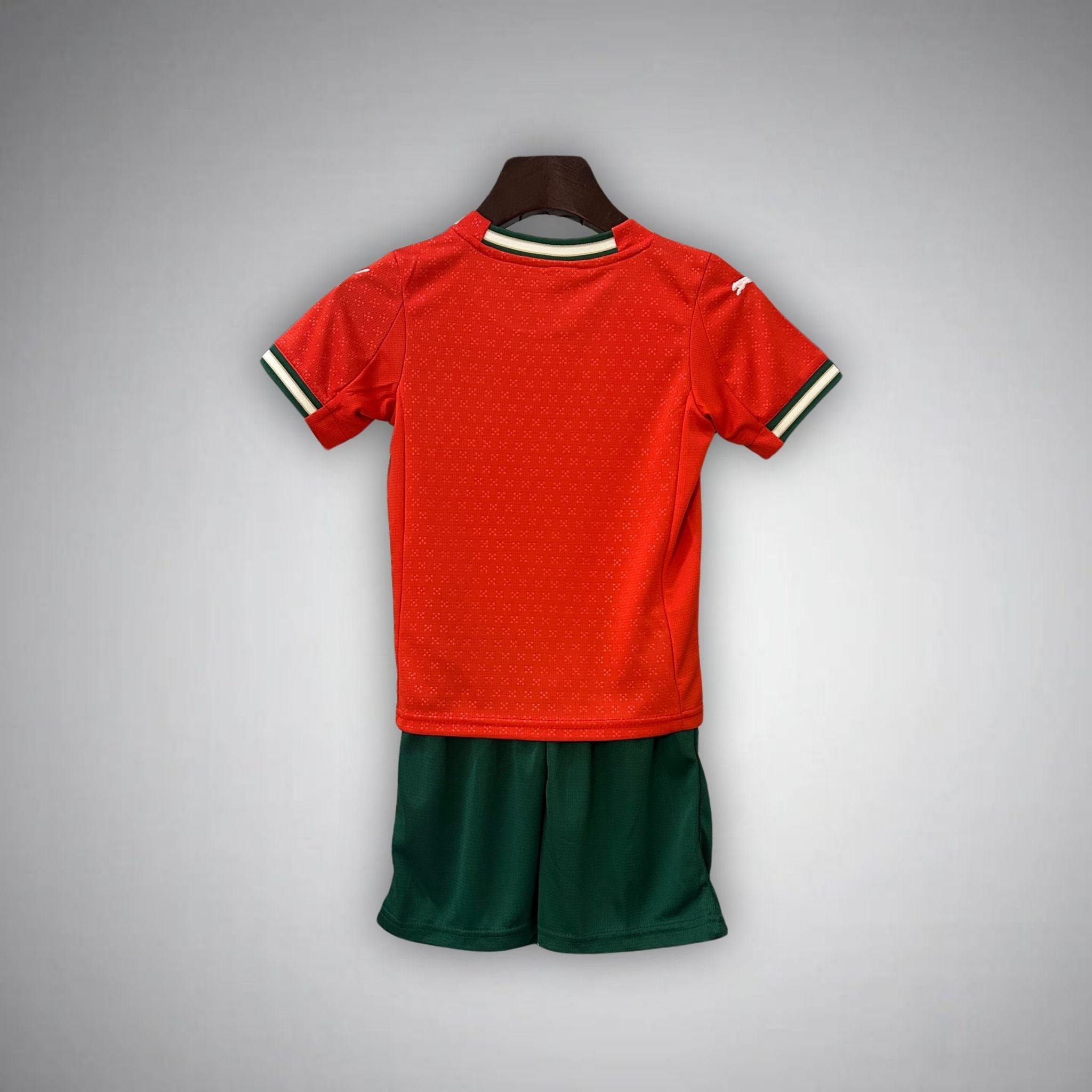 2025 Portugal Home Kids Size Kit - Premium Quality Kits at Football Monarch