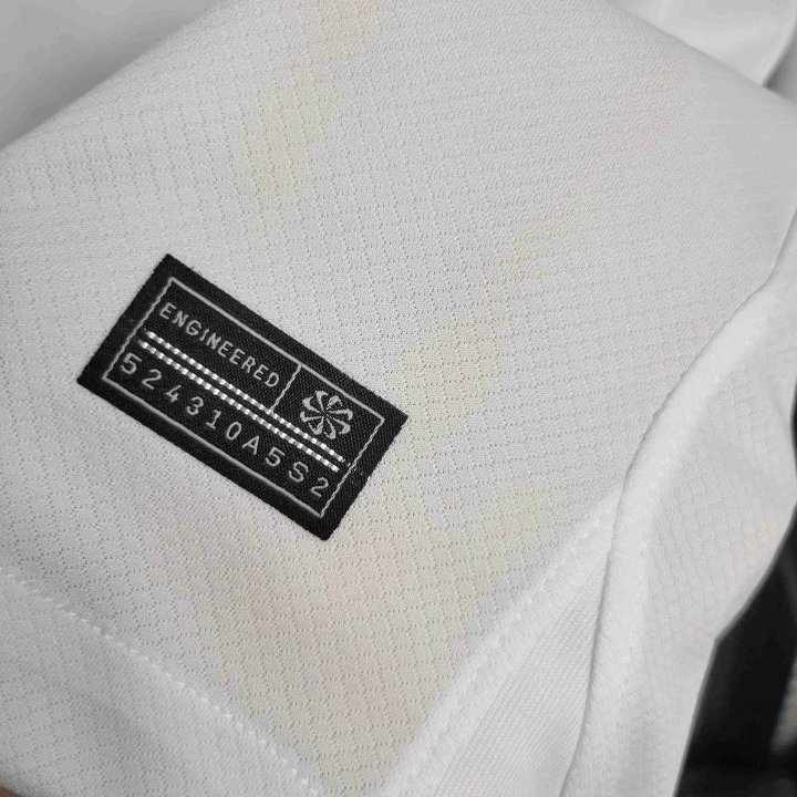 23/24 FC Barcelona White Long Sleeve Away Kit - Premium Quality Kits at Football Monarch