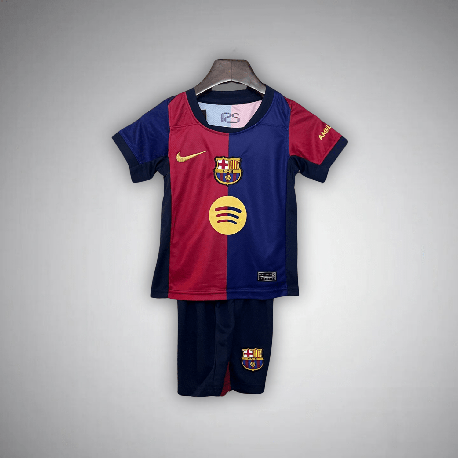 24/25 FC Barcelona Home Kids Size Kit - Premium Quality Kits at Football Monarch