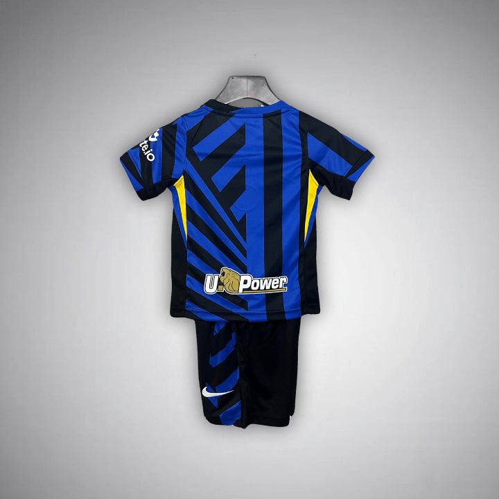 24/25 Inter Milan Home Kids Size Kit - Premium Quality Kits at Football Monarch