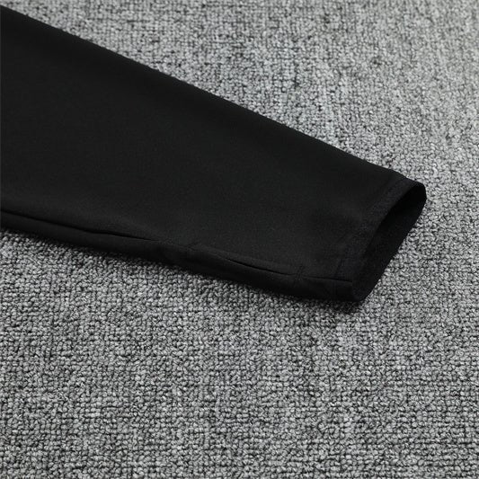 25/26 Ajax Amsterdam Training Black Kids Size Tracksuit - Premium Quality Kits at Football Monarch