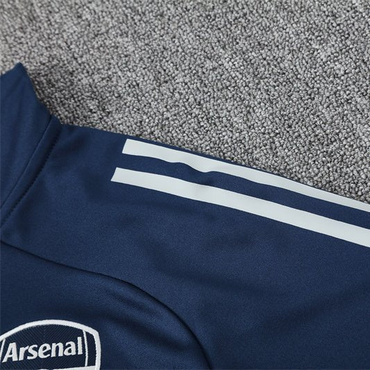 25/26 Arsenal Training Blue Kids Size Tracksuit - Premium Quality Kits at Football Monarch