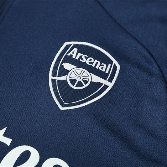 25/26 Arsenal Training Blue Kids Size Tracksuit - Premium Quality Kits at Football Monarch