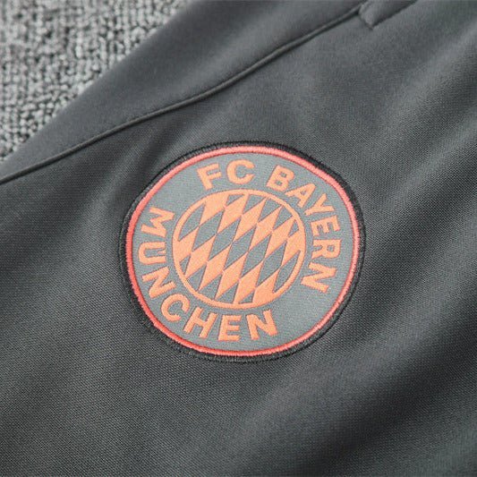 25/26 Bayern München Training Grey Kids Size Tracksuit - Premium Quality Kits at Football Monarch