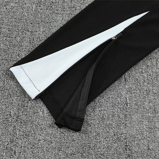 25/26 Chelsea Black Kids Size Tracksuit - Premium Quality Kits at Football Monarch