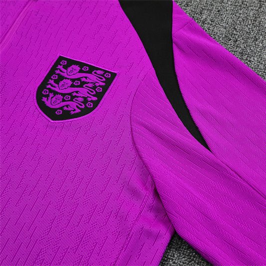 25/26 England Training Purple Tracksuit - Premium Quality Kits at Football Monarch
