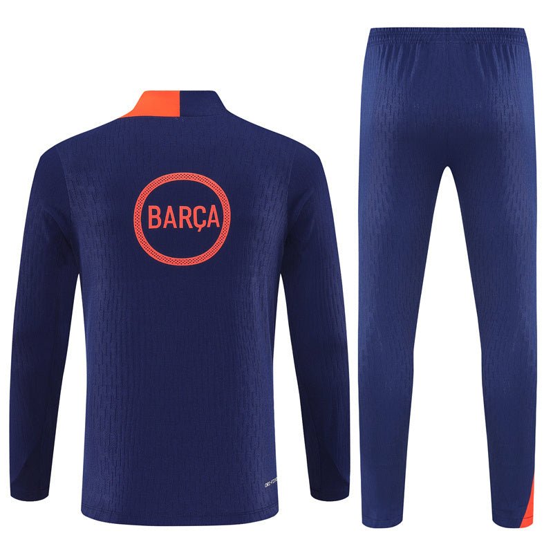 25/26 FC Barcelona Training Blue/Orange Tracksuit - Premium Quality Kits at Football Monarch