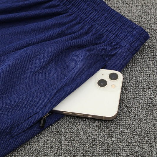 25/26 FC Barcelona Training Blue/Purple Kids Size Tracksuit - Premium Quality Kits at Football Monarch