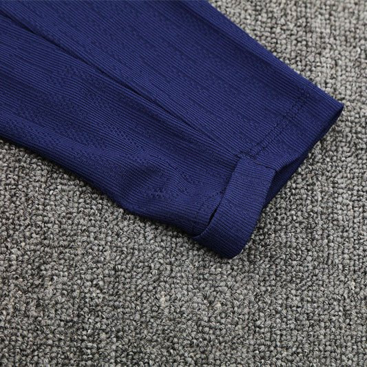 25/26 FC Barcelona Training Blue/Purple Kids Size Tracksuit - Premium Quality Kits at Football Monarch