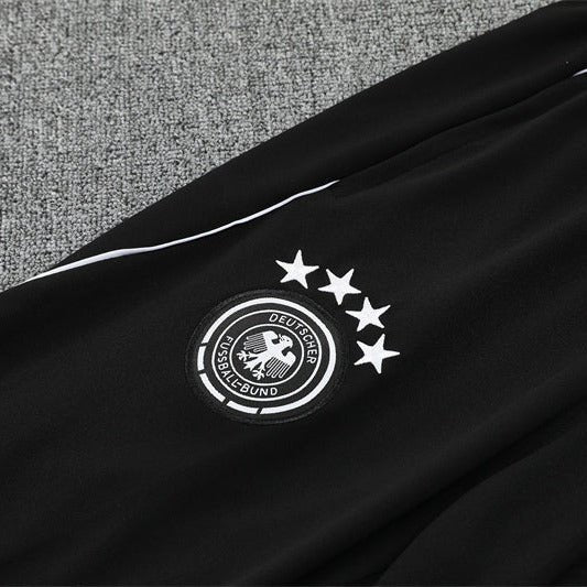 25/26 Germany Training Black Tracksuit - Premium Quality Kits at Football Monarch