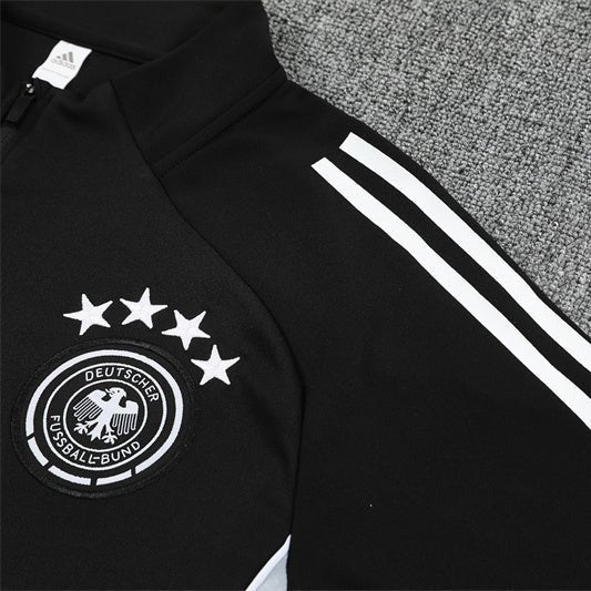 25/26 Germany Training Black Tracksuit - Premium Quality Kits at Football Monarch