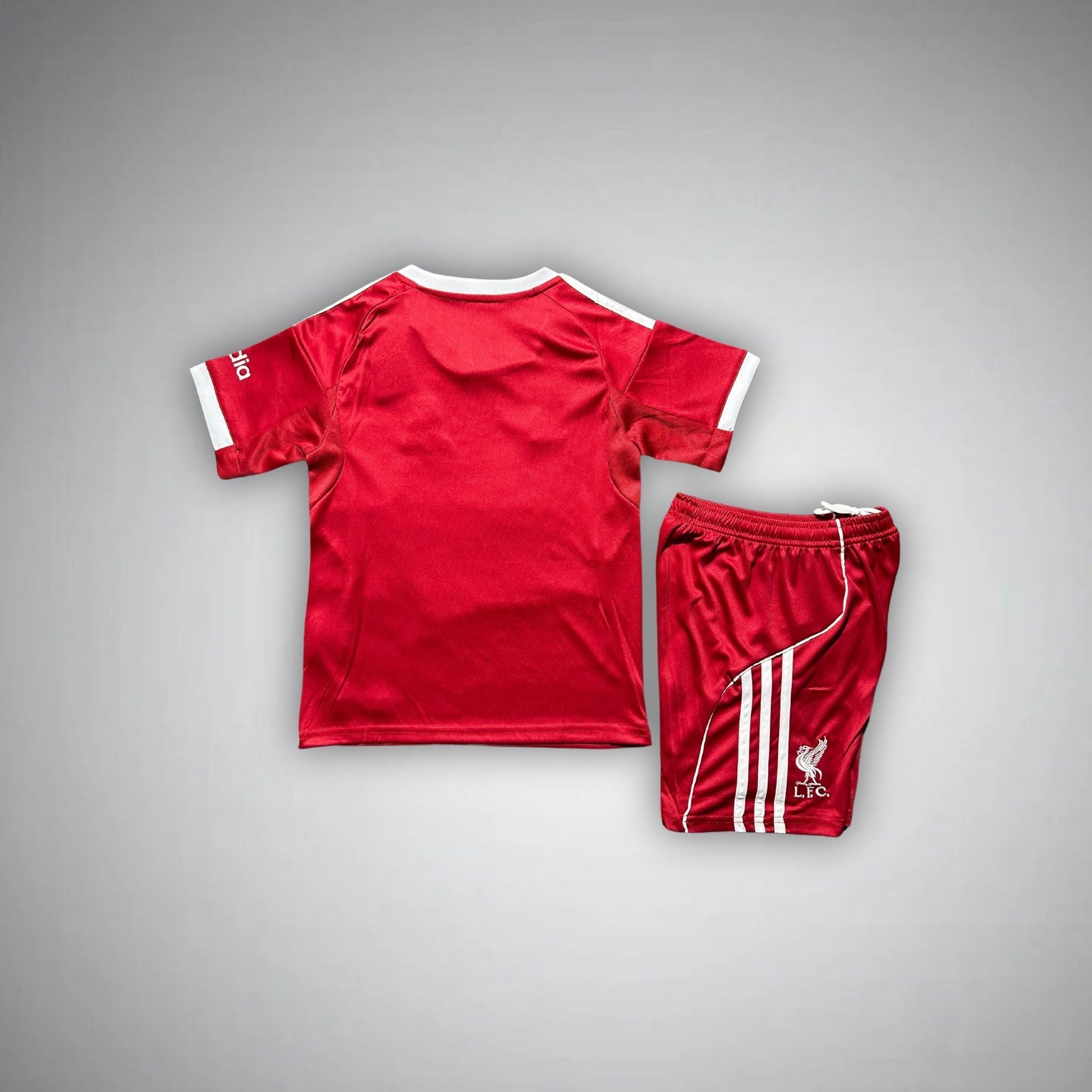 25/26 Liverpool Home Kids Size Kit - Premium Quality Kits at Football Monarch