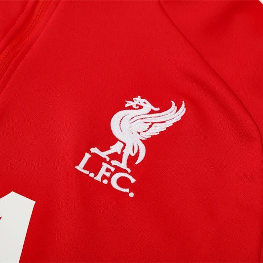 25/26 Liverpool Training Red Tracksuit - Premium Quality Kits at Football Monarch