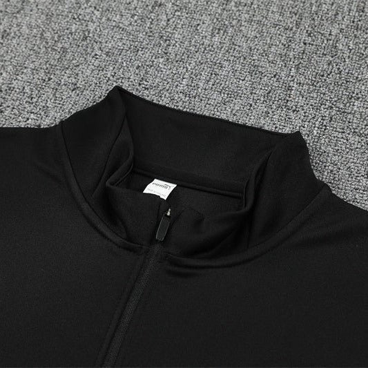 25/26 Manchester City x Asahi Black Tracksuit - Premium Quality Kits at Football Monarch