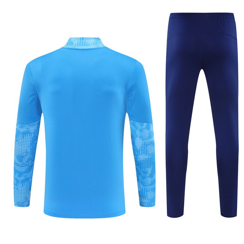 25/26 Manchester City x Asahi Blue Tracksuit - Premium Quality Kits at Football Monarch