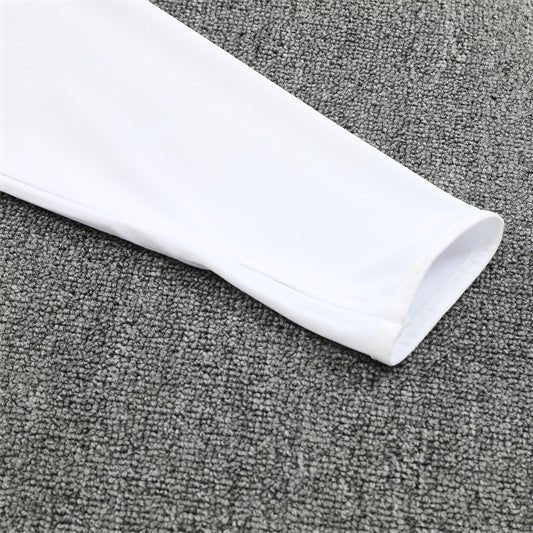 25/26 Manchester United Training White Tracksuit - Premium Quality Kits at Football Monarch