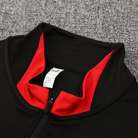 25/26 Portugal Training Black Kids Size Tracksuit - Premium Quality Kits at Football Monarch