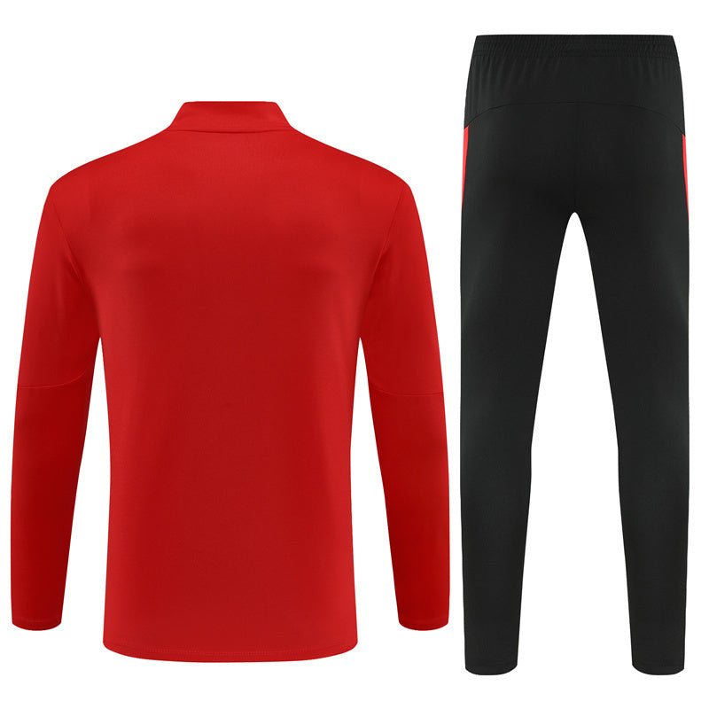 25/26 Portugal Training Red Tracksuit - Premium Quality Kits at Football Monarch
