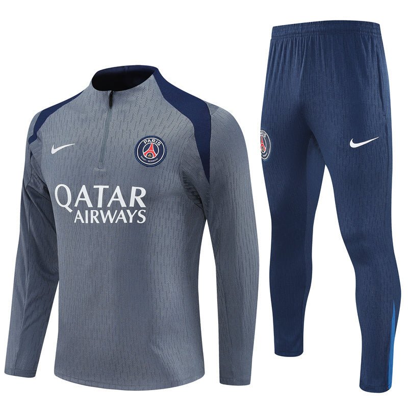 25/26 PSG Training Grey Tracksuit - Premium Quality Kits at Football Monarch
