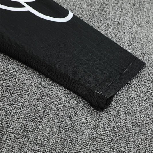 25/26 PSG x Jordan Black Tracksuit - Premium Quality Kits at Football Monarch