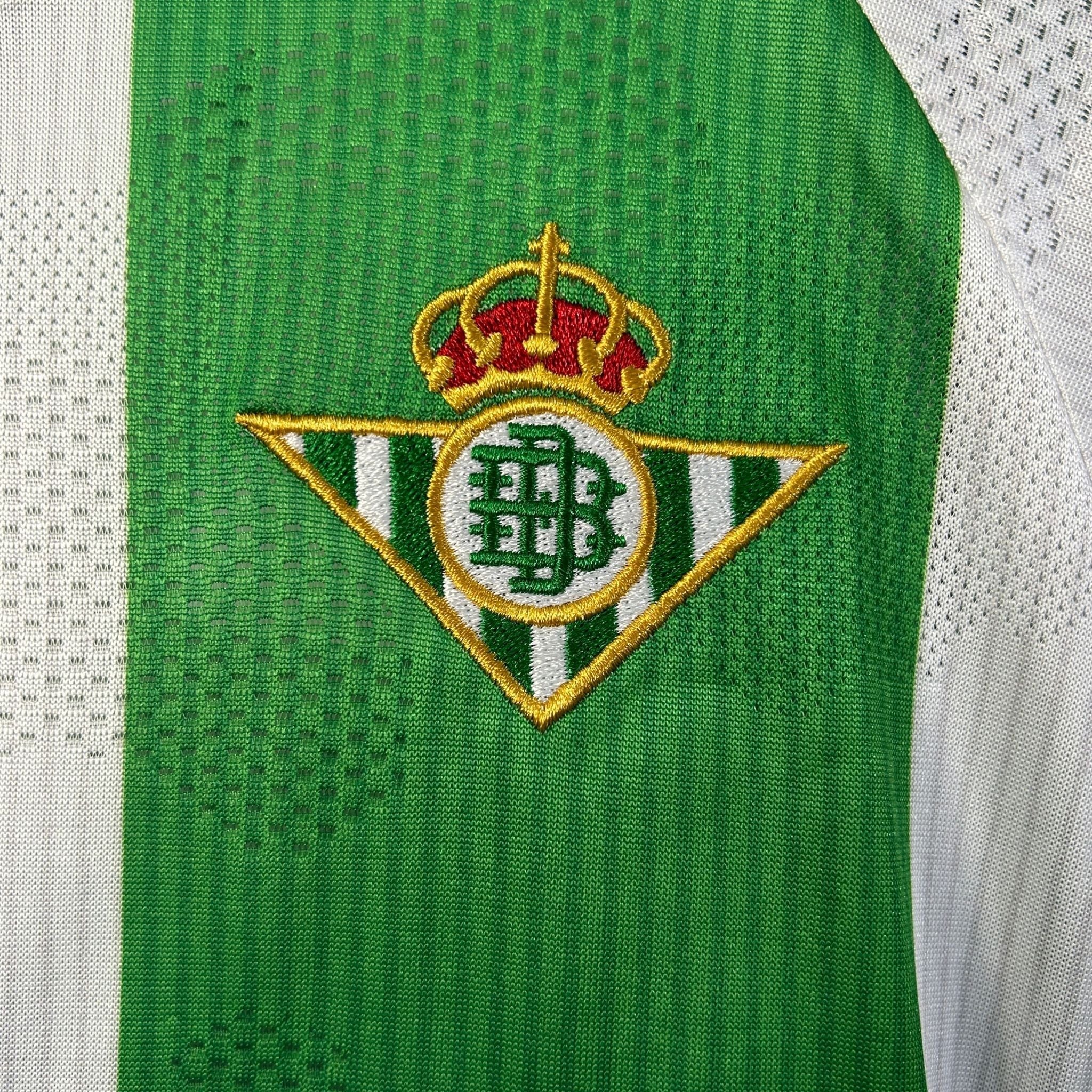 25/26 Real Betis Home Kids Size Kit - Premium Quality Kits at Football Monarch