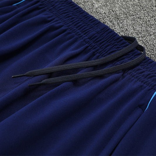 25/26 Real Madrid Training Blue Tracksuit - Premium Quality Kits at Football Monarch