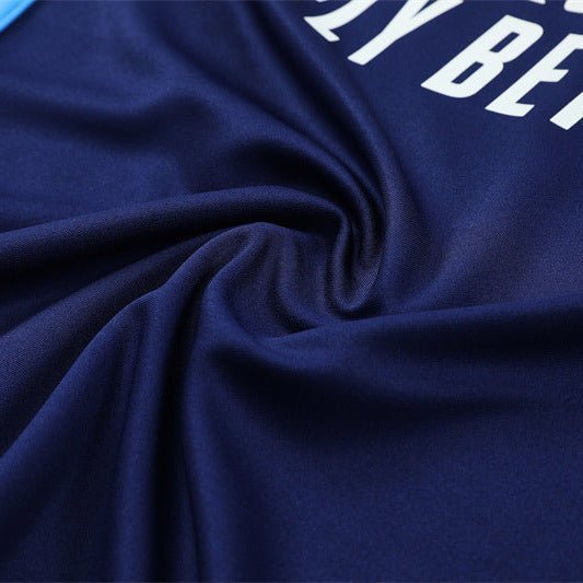 25/26 Real Madrid Training Blue Tracksuit - Premium Quality Kits at Football Monarch