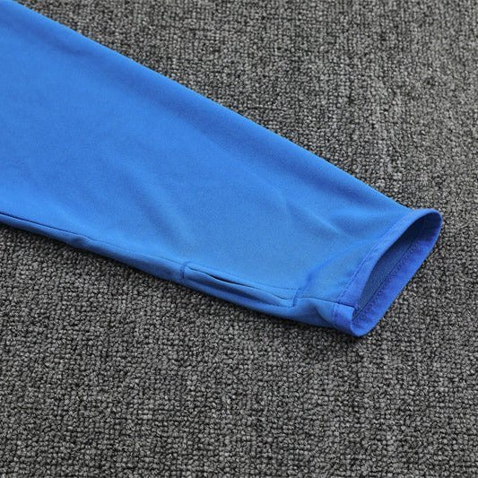 25/26 Real Madrid Training Light Blue Kids Size Tracksuit - Premium Quality Kits at Football Monarch