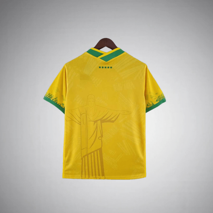 Brazil "The Redeemer" Premium Kit - Premium Quality Kits at Football Monarch