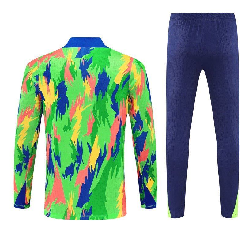 Brazil "Tropical Inferno" Premium Tracksuit - Premium Quality Kits at Football Monarch
