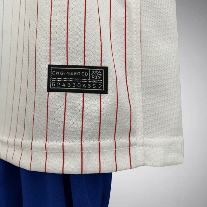 France 2024 Away Kids Size Kit - Premium Quality Kits at Football Monarch