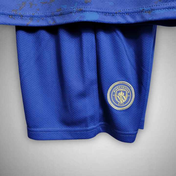 Manchester City "Navy Fusion" Premium Kids Size Kit - Premium Quality Kits at Football Monarch