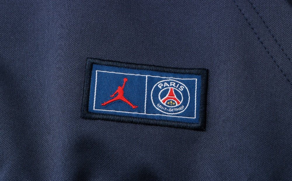 PSG Dark Blue and Red x White Premium Tracksuit - Premium Quality Kits at Football Monarch