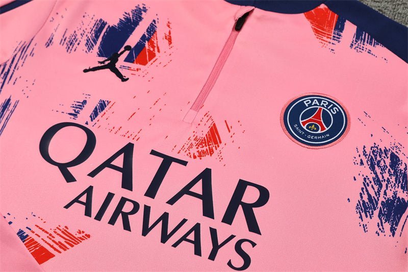 PSG "Parisian Frost" Pink Premium Tracksuit - Premium Quality Kits at Football Monarch