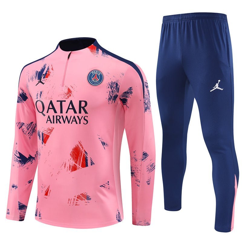 PSG "Parisian Frost" Pink Premium Tracksuit - Premium Quality Kits at Football Monarch