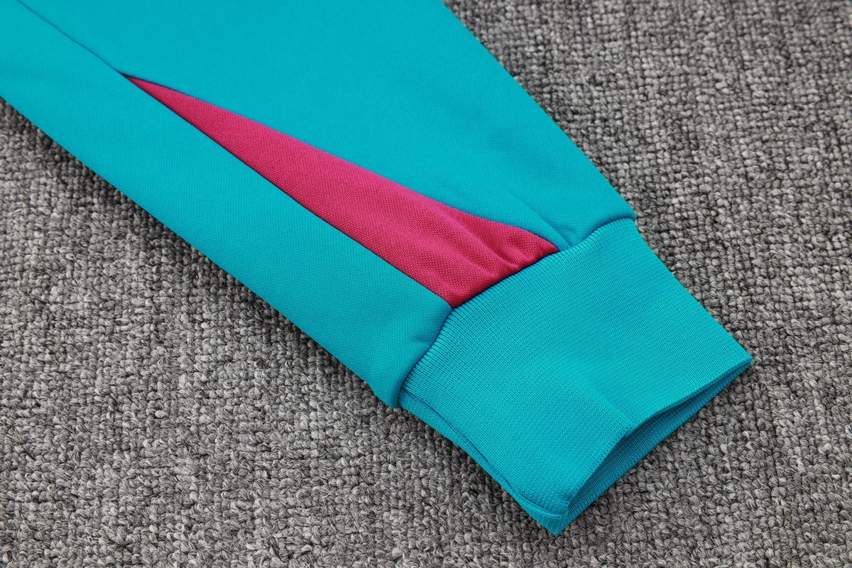 PSG Turqoise and Black Premium Tracksuit - Premium Quality Kits at Football Monarch