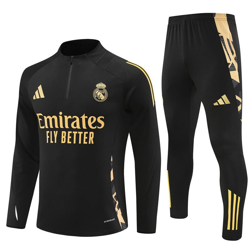 Real Madrid "Golden Era" Premium Kids Size Tracksuit - Premium Quality Kits at Football Monarch