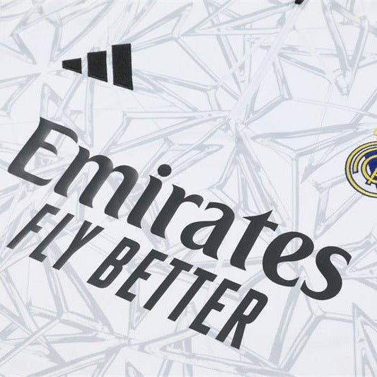 Real Madrid "White Armor" Premium Kids Size Tracksuit - Premium Quality Kits at Football Monarch