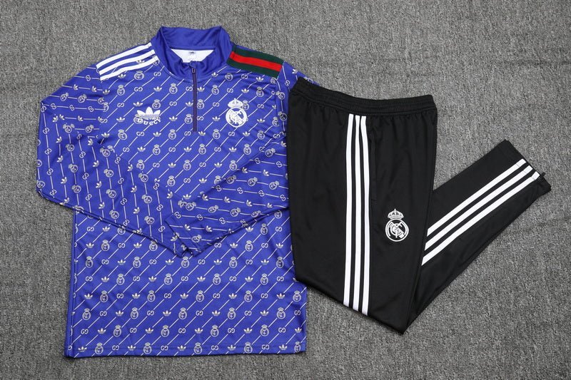 Real Madrid x Gucci Premium Tracksuit - Premium Quality Kits at Football Monarch