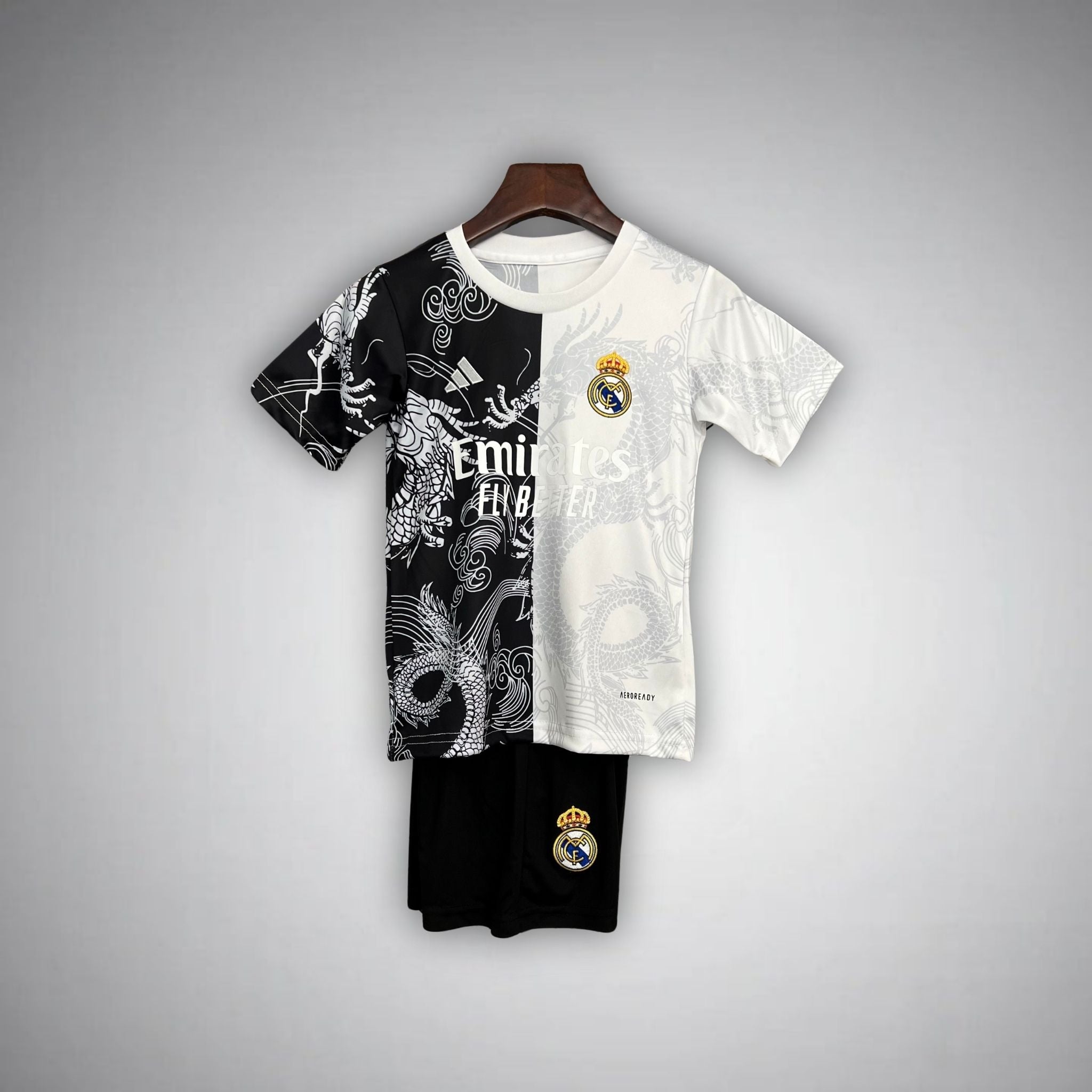 Real Madrid "Yin and Yang" Premium Kids Size Kit - Premium Quality Kits at Football Monarch