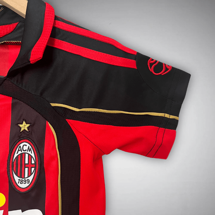 06/07 AC Milan Home Kids Size Kit - Premium Quality Kits at Football Monarch