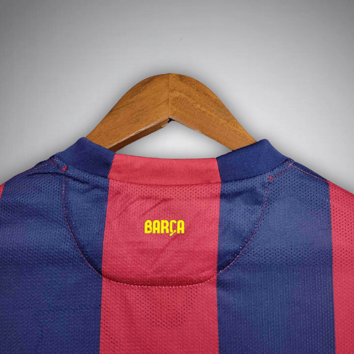 14/15 FC Barcelona Home Long Sleeve Kit - Premium Quality Kits at Football Monarch