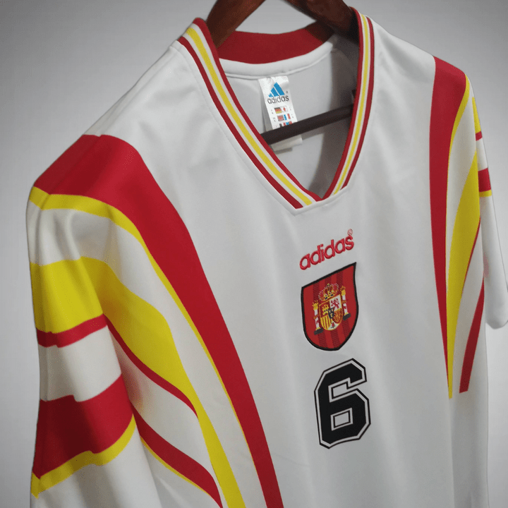 1996 Spain Away Kit - Premium Quality Kits at Football Monarch