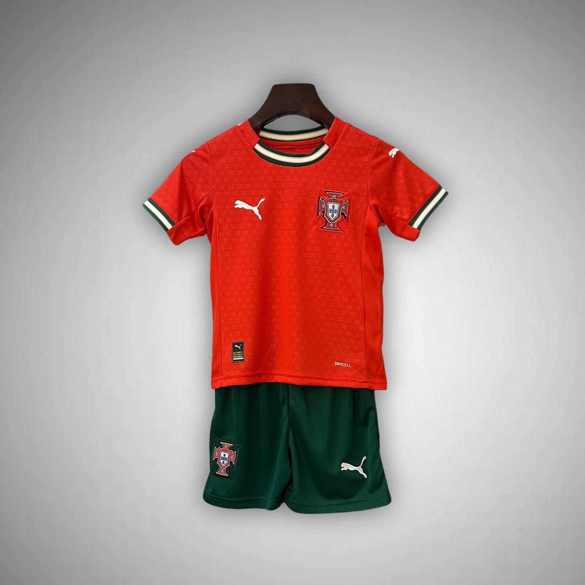 2025 Portugal Home Kids Size Kit - Premium Quality Kits at Football Monarch