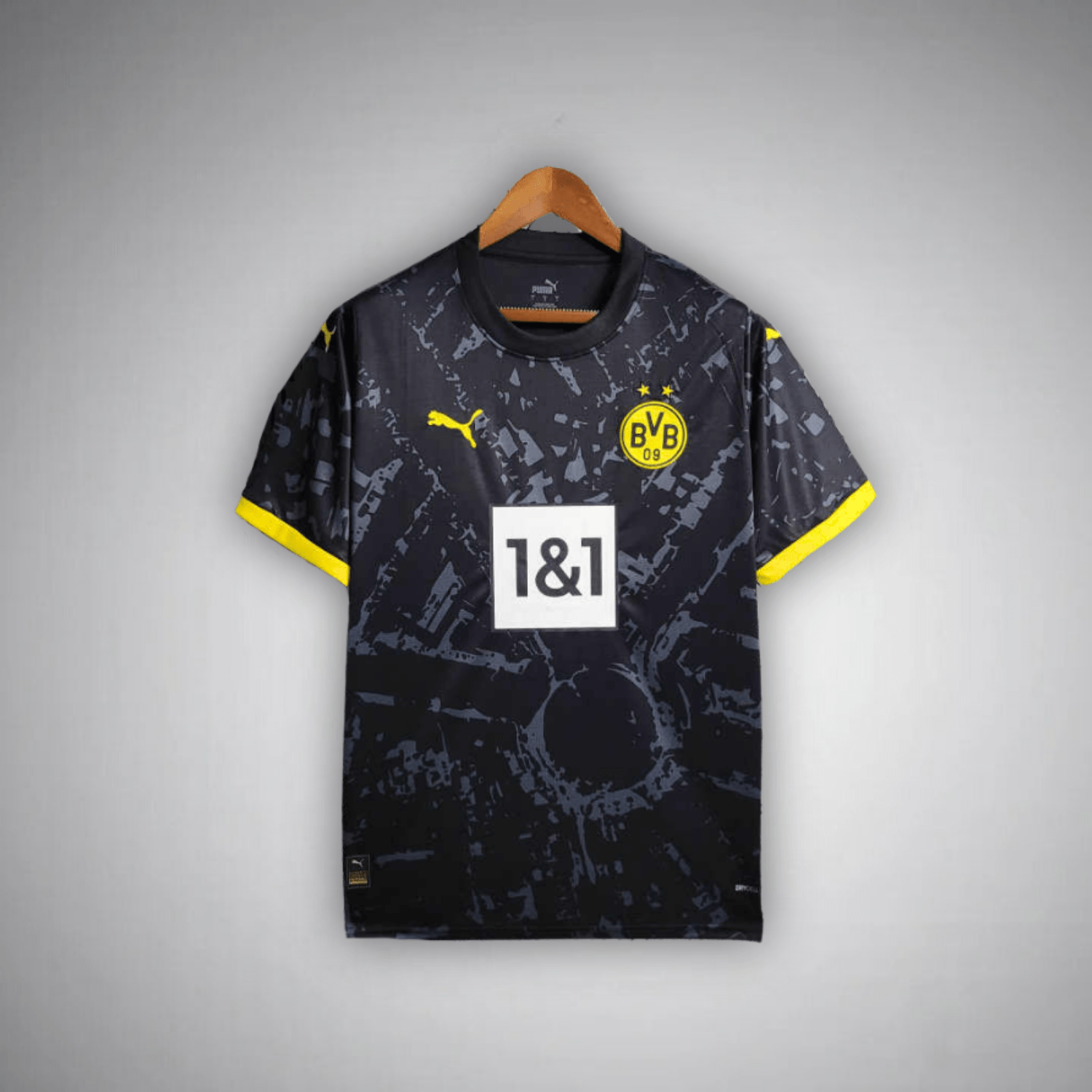 23/24 Borussia Dortmund Away Kit - Premium Quality Kits at Football Monarch