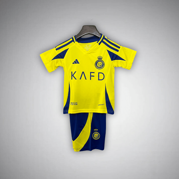 24/25 Al - Nassr Home Kids Size Kit - Premium Quality Kits at Football Monarch